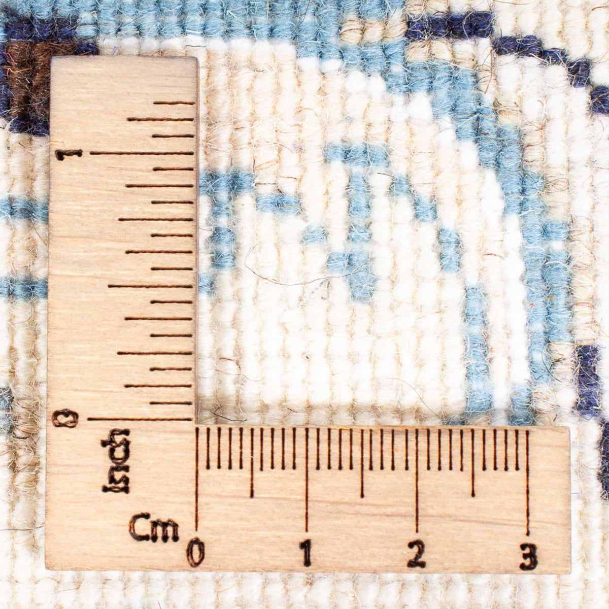 Biegacz Dywan perski - Nain - 184 x 76 cm - kremowy