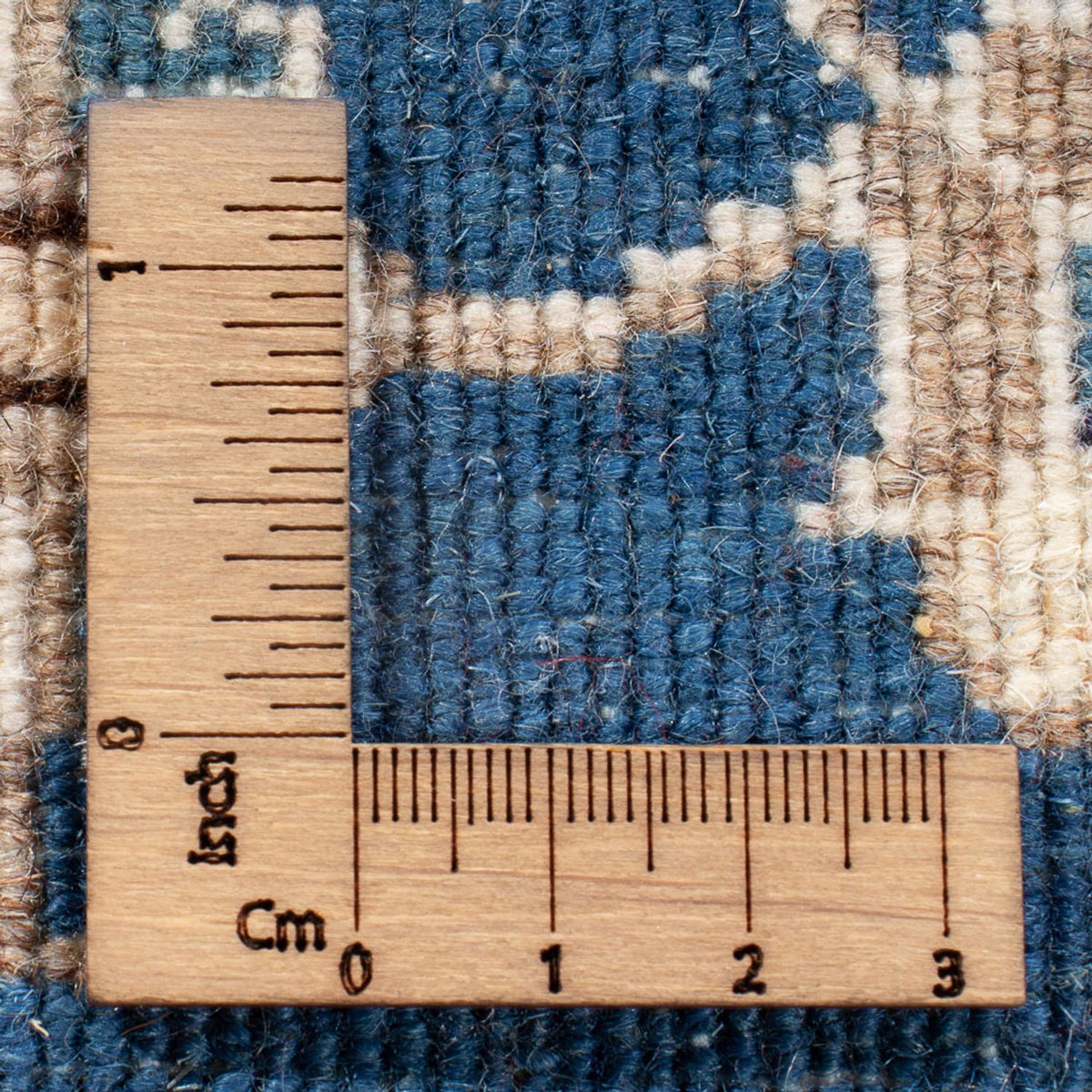 Dywan perski - Nain - 137 x 69 cm - niebieski