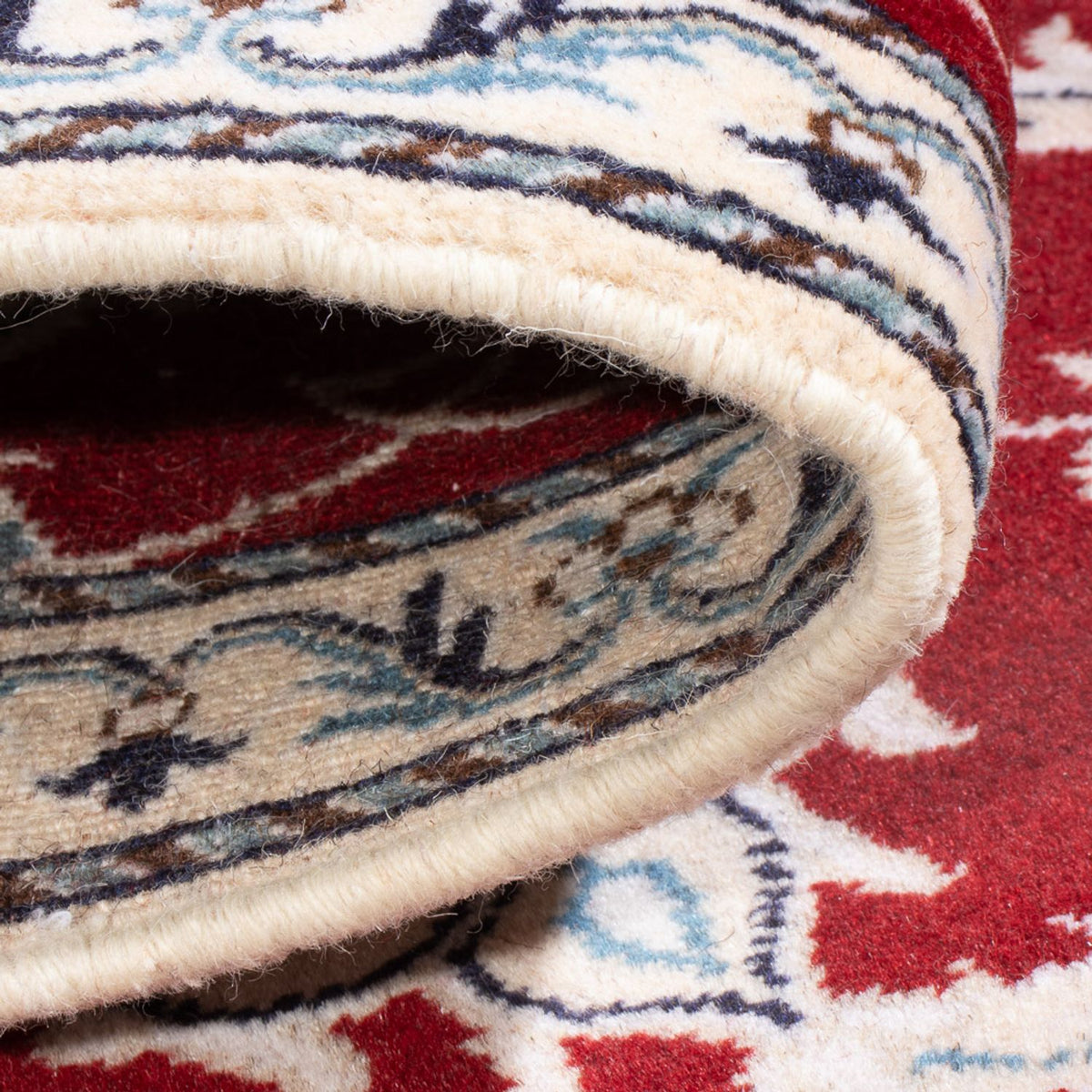 Dywan perski - Nain - 138 x 66 cm - czerwony