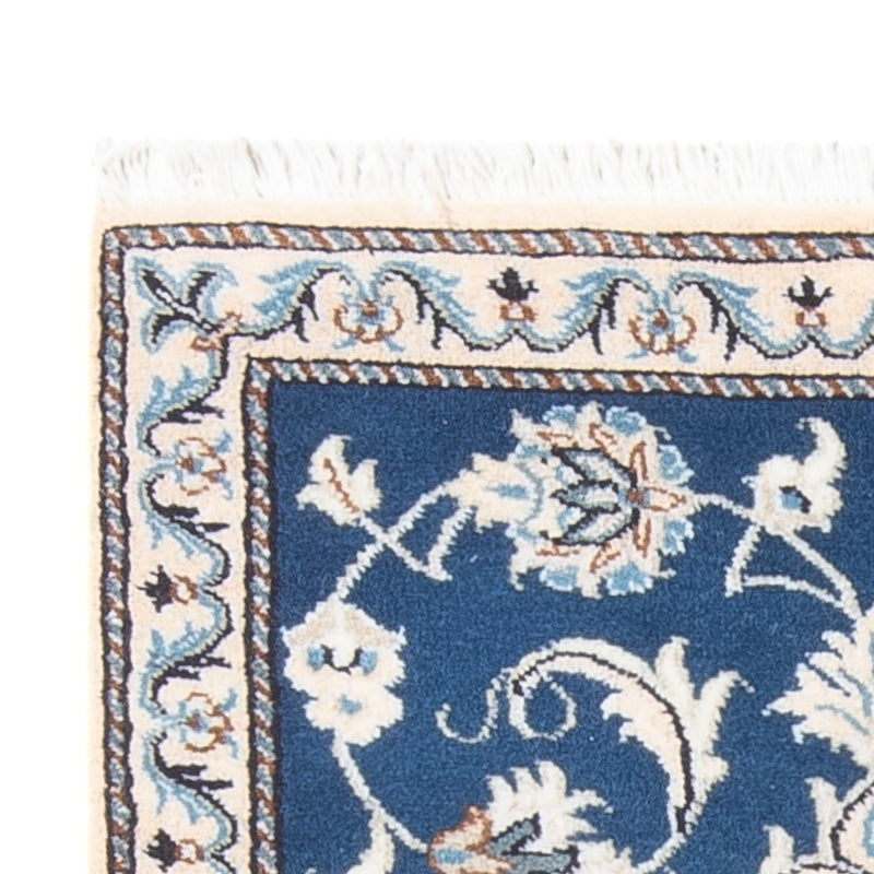 Biegacz Dywan perski - Nain - 156 x 71 cm - niebieski