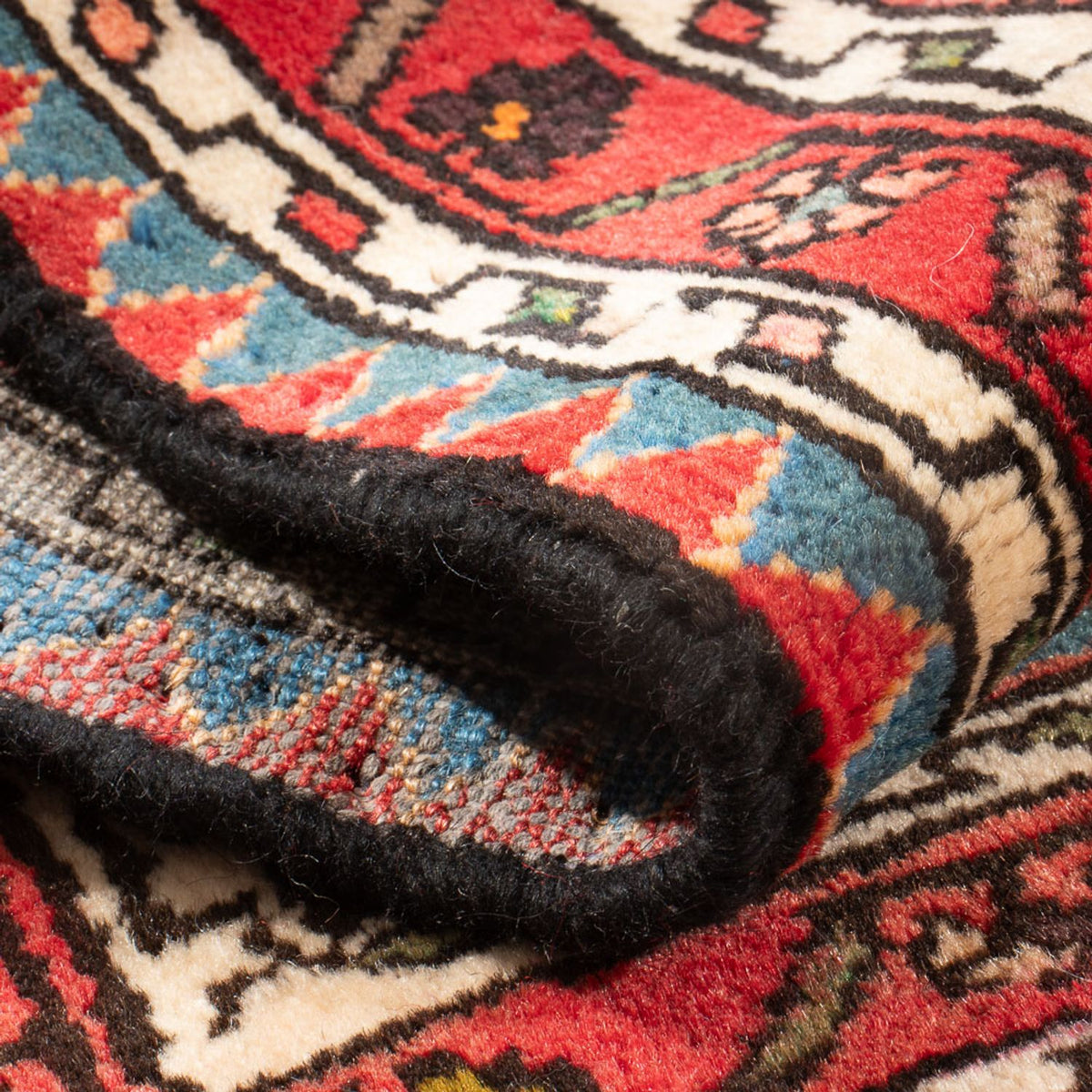 Perski dywan - Nomadyczny - 91 x 62 cm - czerwony