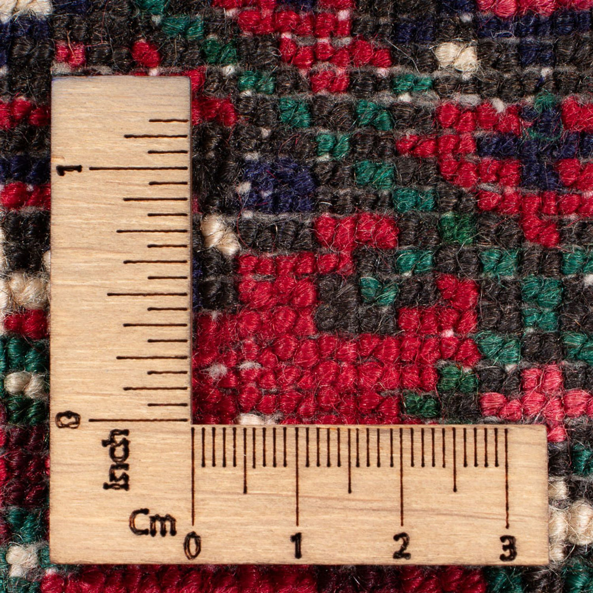 Perski dywan - Nomadyczny - 122 x 80 cm - ciemna czerwień