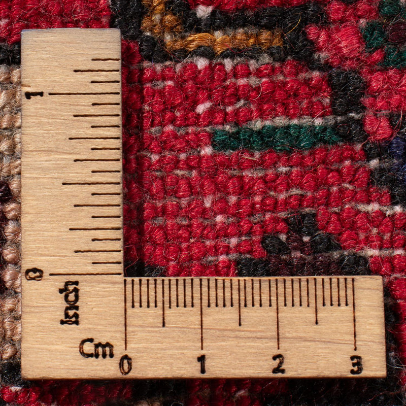 Perski dywan - Nomadyczny - 128 x 82 cm - ciemna czerwień