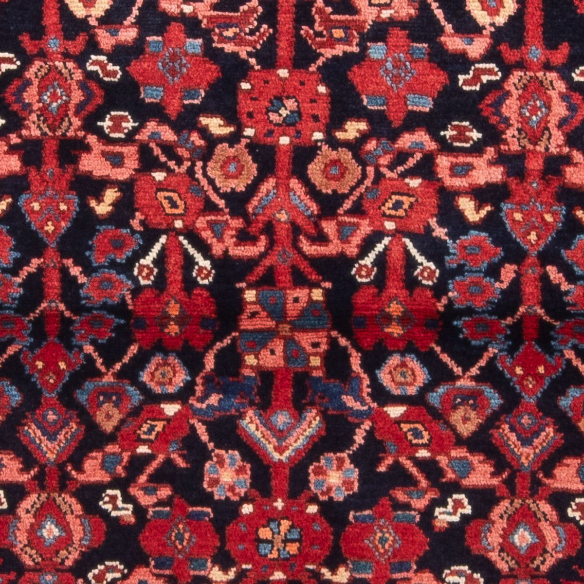 Perski dywan - Nomadyczny - 144 x 114 cm - ciemnoniebieski