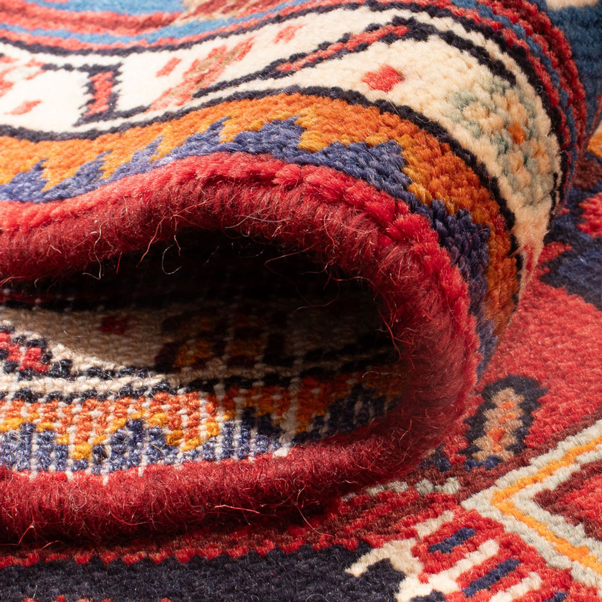 Perski dywan - Nomadyczny - 188 x 118 cm - czerwony