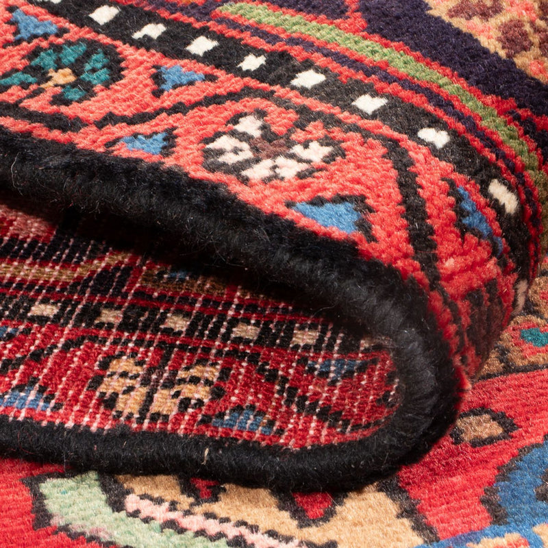 Perski dywan - Nomadyczny - 165 x 101 cm - czerwony