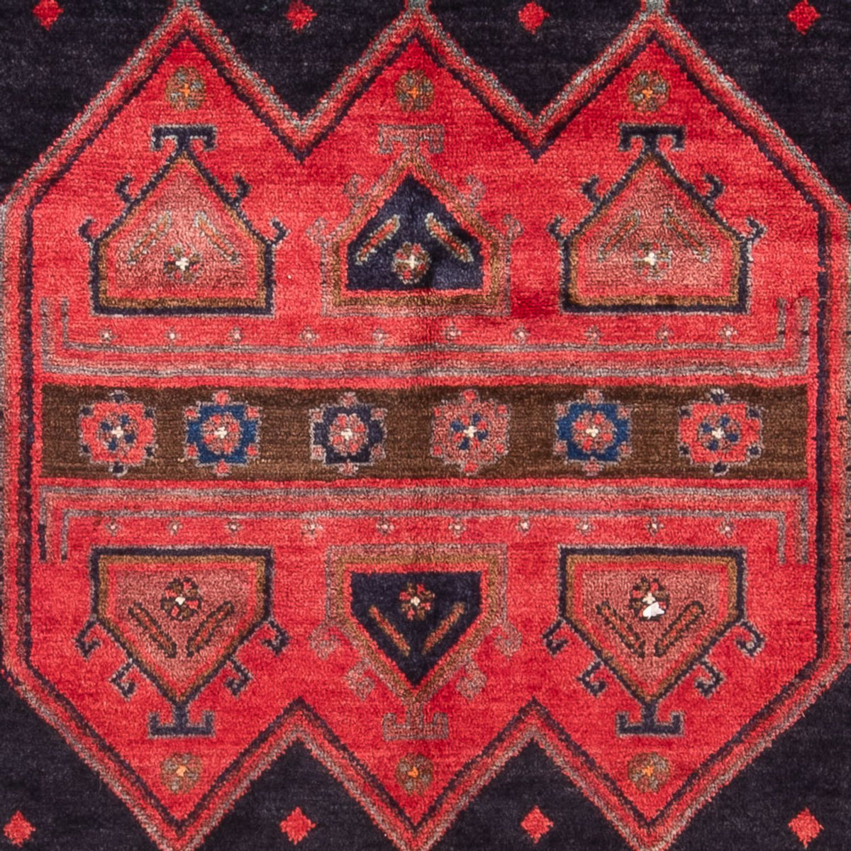 Perski dywan - Nomadyczny - 225 x 144 cm - ciemnoniebieski