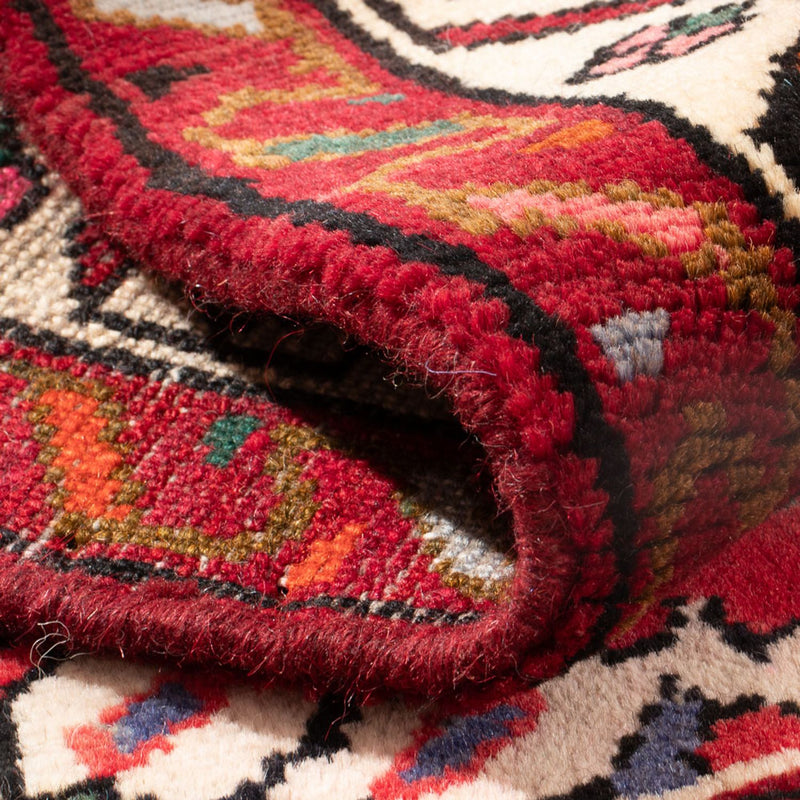 Perski dywan - Nomadyczny - 116 x 72 cm - czerwony