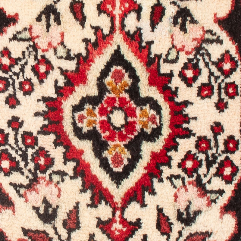 Perski dywan - Nomadyczny - 66 x 44 cm - kremowy