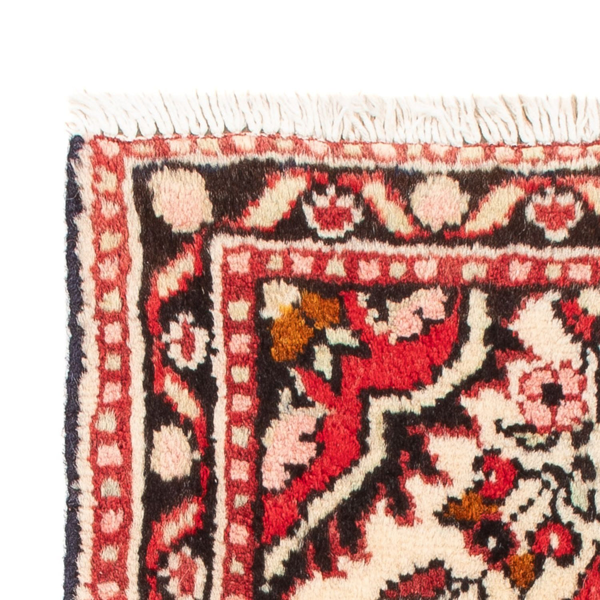 Perski dywan - Nomadyczny - 66 x 44 cm - kremowy