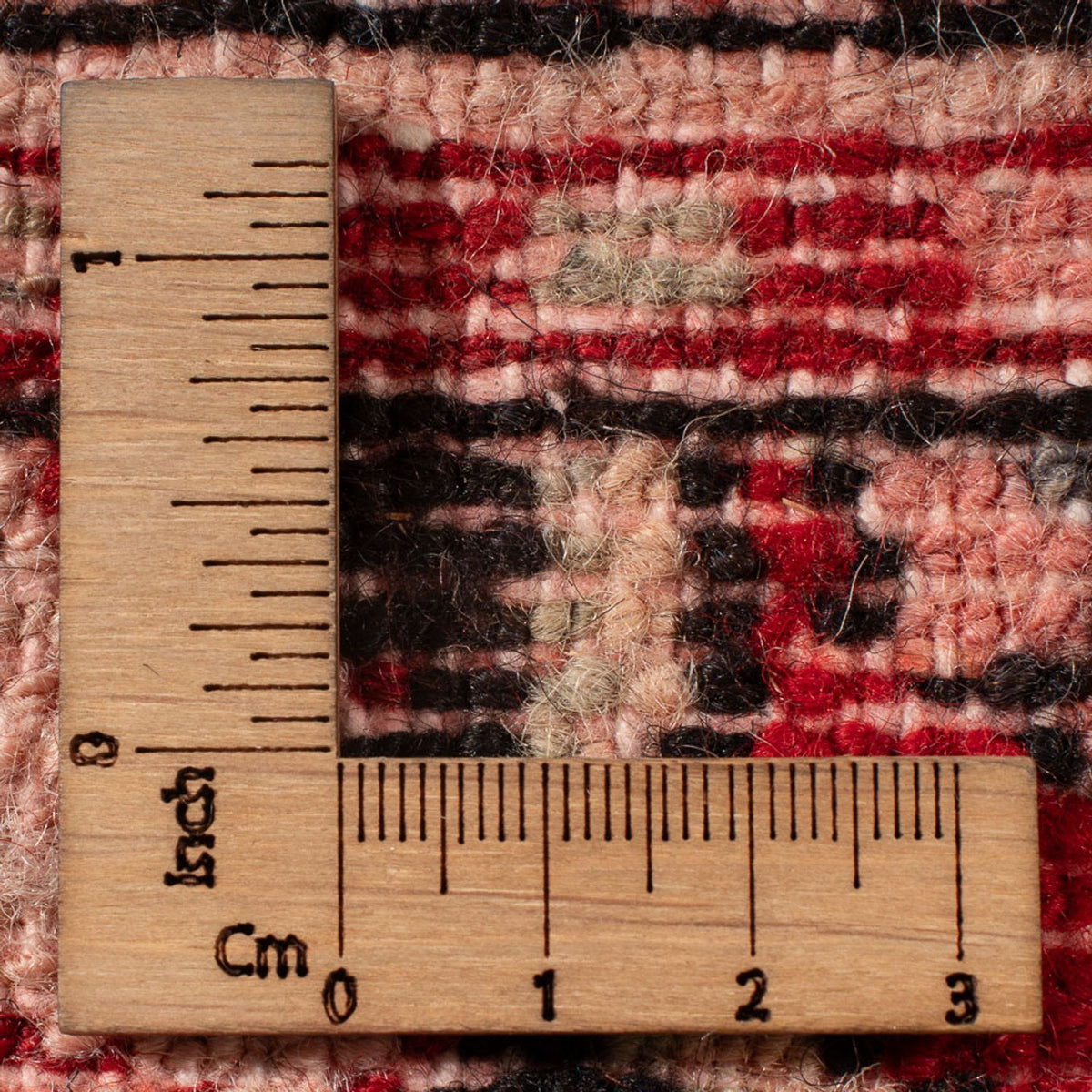 Perski dywan - Nomadyczny - 66 x 44 cm - kremowy