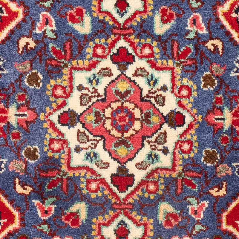 Perski dywan - Nomadyczny - 82 x 54 cm - ciemnoniebieski