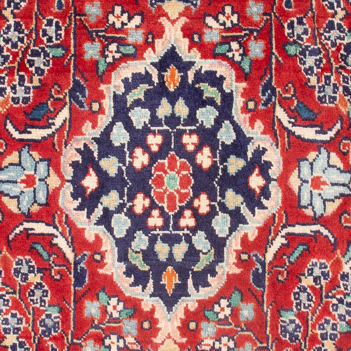 Dywan perski - Klasyczny - 88 x 63 cm - ciemnoniebieski