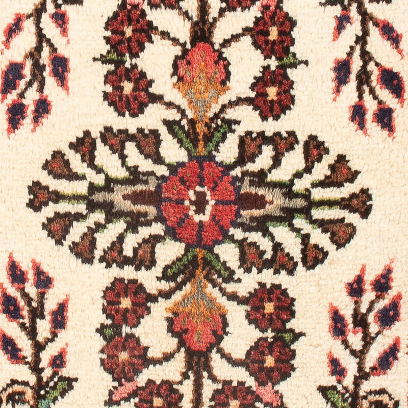 Perski dywan - Nomadyczny - 70 x 53 cm - kremowy