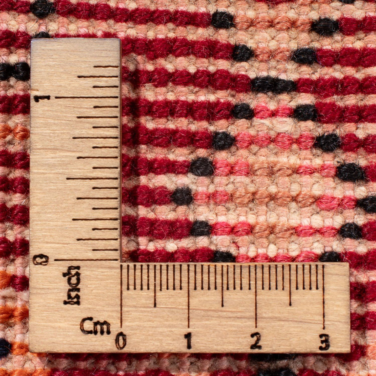 Perski dywan - Nomadyczny - 150 x 121 cm - czerwony