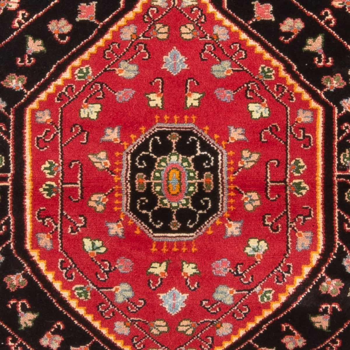 Perski dywan - Nomadyczny - 154 x 112 cm - ciemnoniebieski