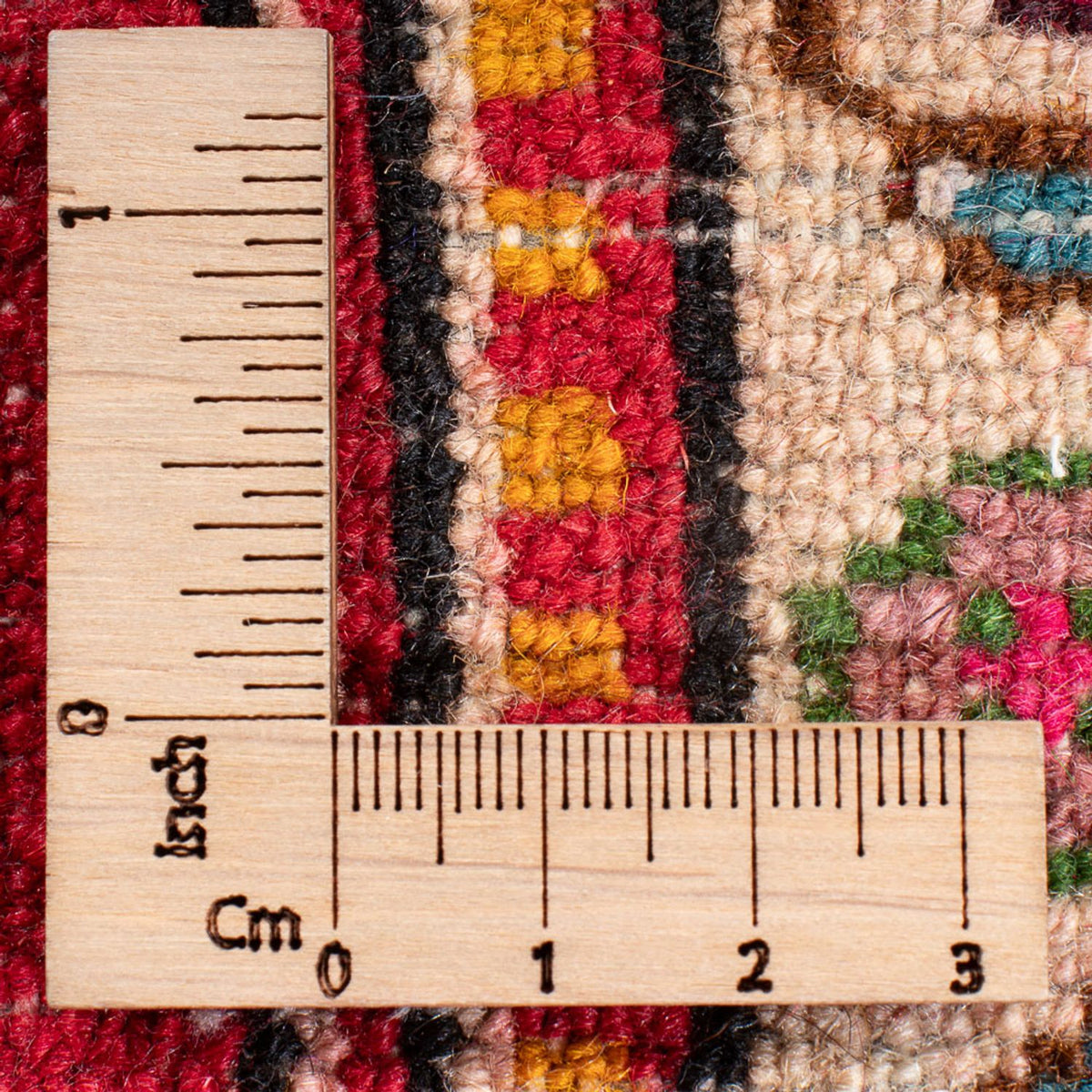 Perski dywan - Nomadyczny - 154 x 112 cm - ciemnoniebieski