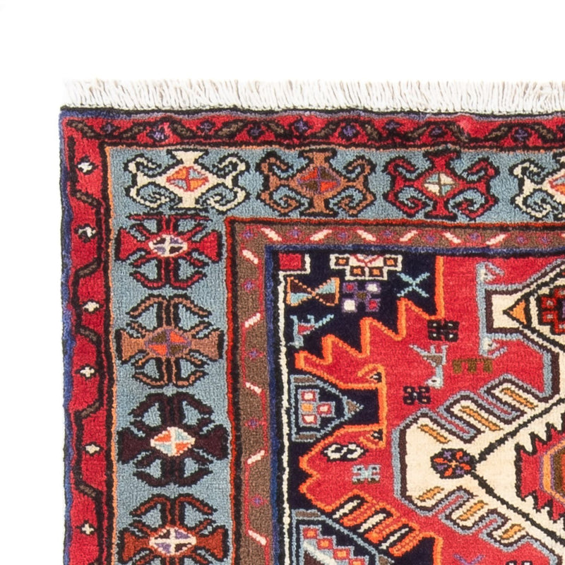 Perski dywan - Nomadyczny - 150 x 99 cm - czerwony