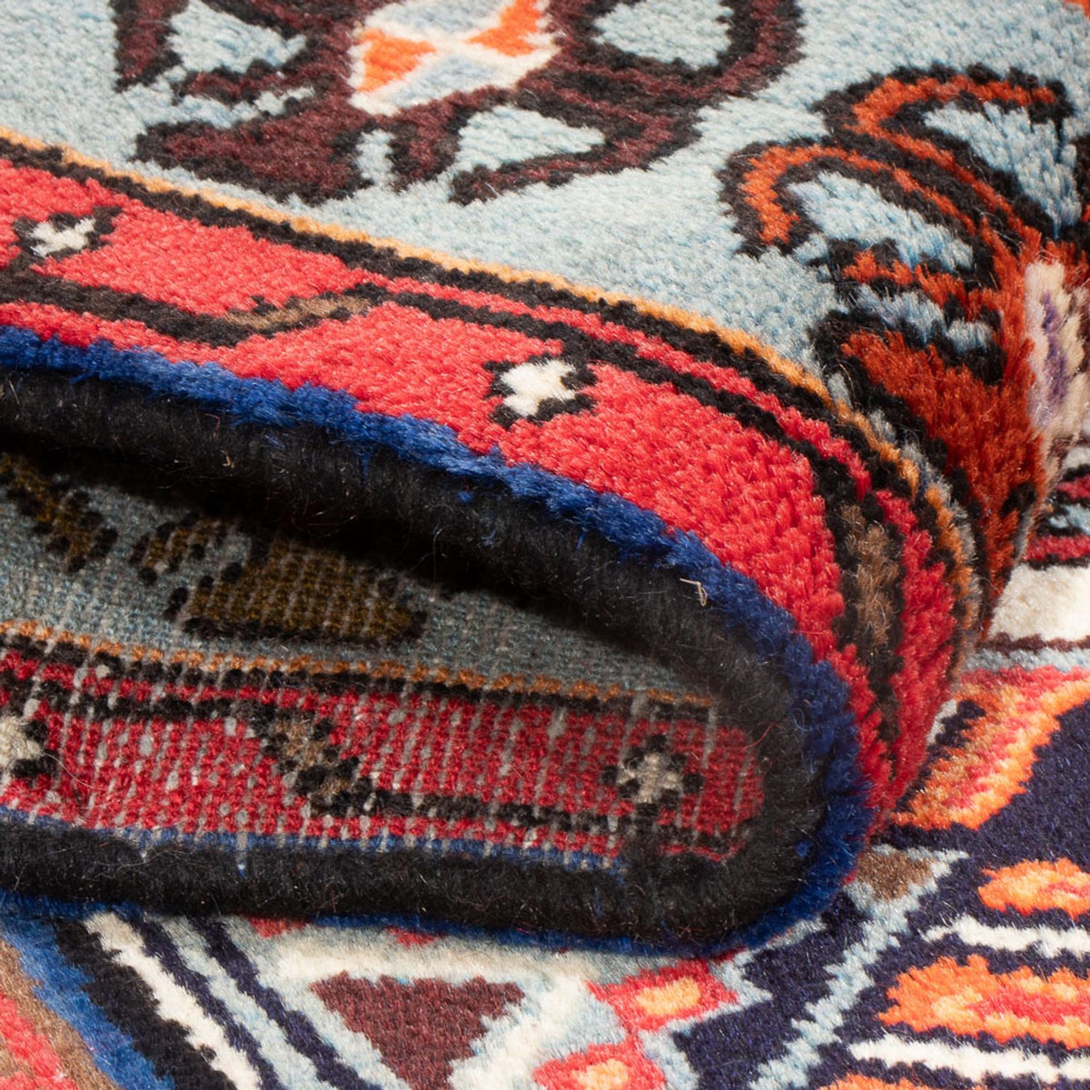 Perski dywan - Nomadyczny - 150 x 99 cm - czerwony