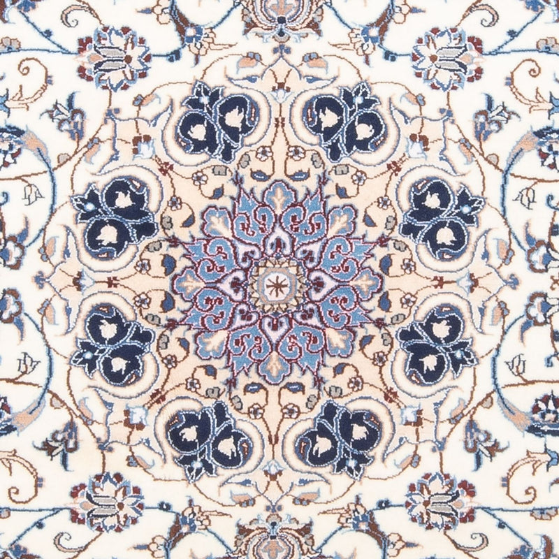 Dywan perski - Nain - Królewski - 197 x 130 cm - kremowy