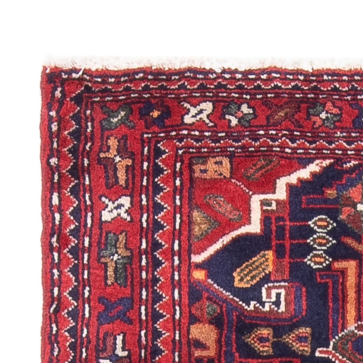 Perski dywan - Nomadyczny - 129 x 74 cm - ciemnoniebieski