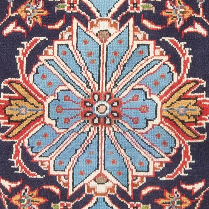 Dywan perski - Keshan - 128 x 64 cm - ciemnoniebieski