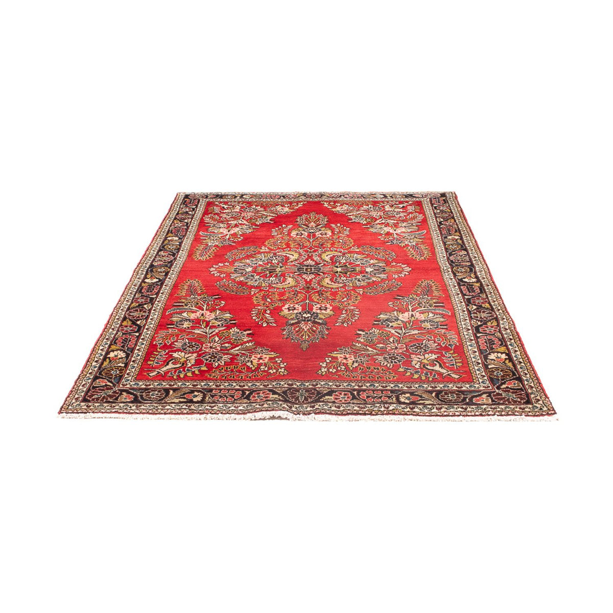 Dywan perski - Klasyczny - 210 x 138 cm - czerwony