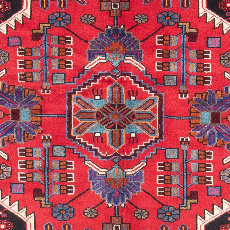 Perski dywan - Nomadyczny - 207 x 136 cm - czerwony