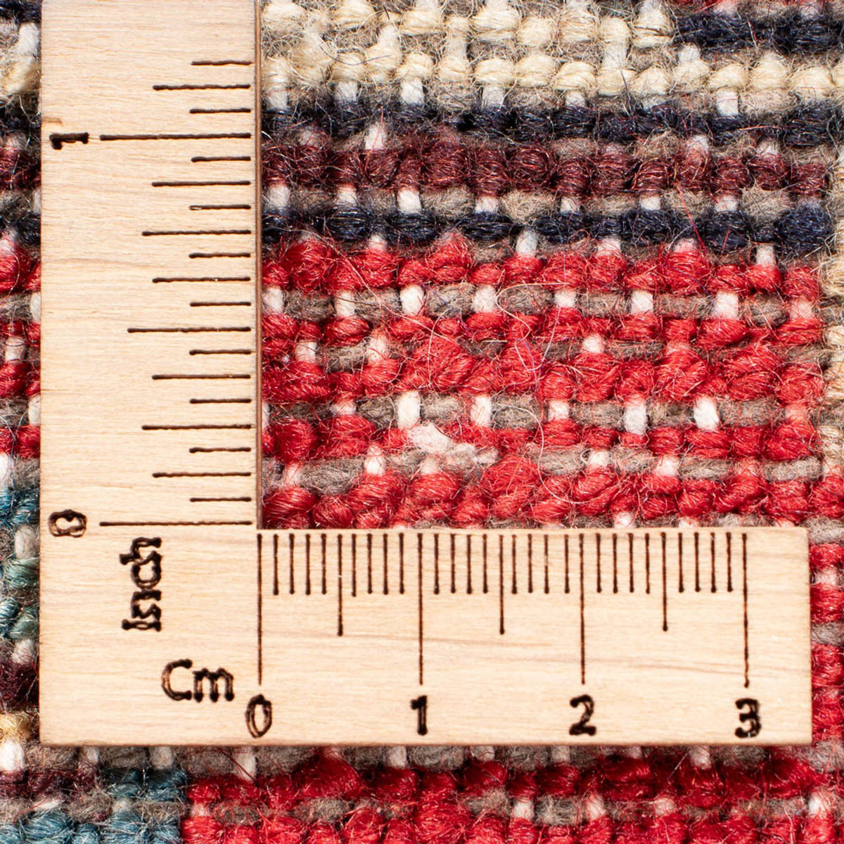 Perski dywan - Nomadyczny - 184 x 117 cm - czerwony