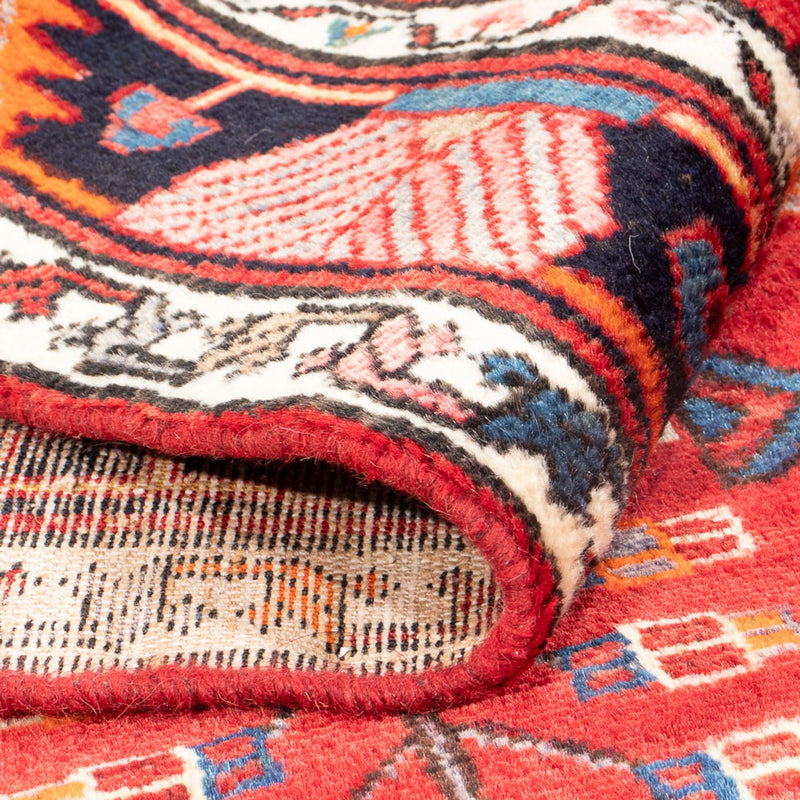 Perski dywan - Nomadyczny - 215 x 139 cm - czerwony