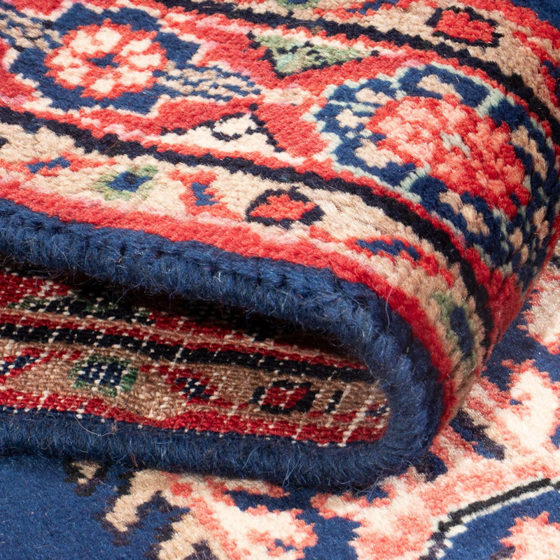 Biegacz Perski dywan - Nomadyczny - 204 x 96 cm - ciemnoniebieski