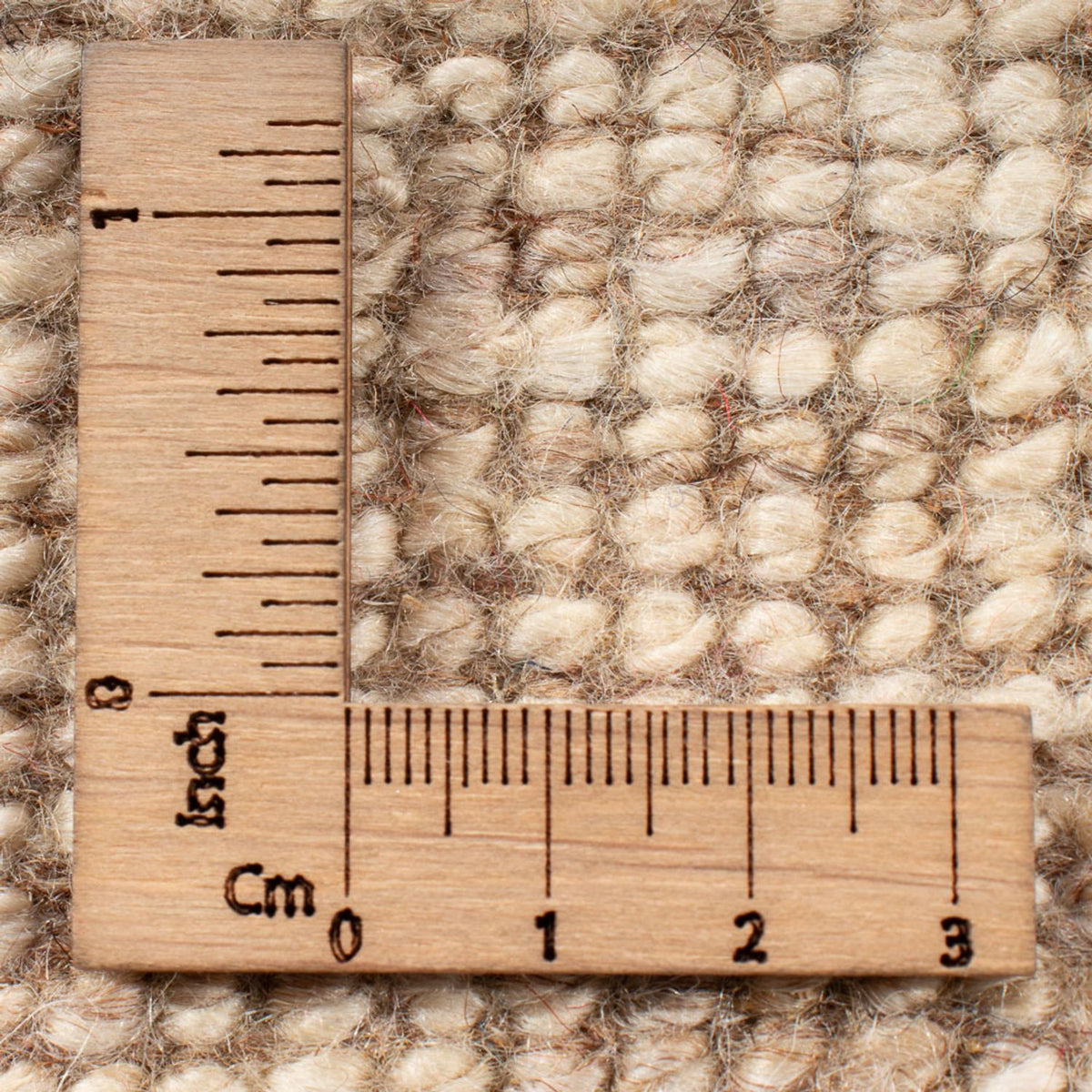 Dywan Gabbeh - perski - 60 x 40 cm - jasny beż