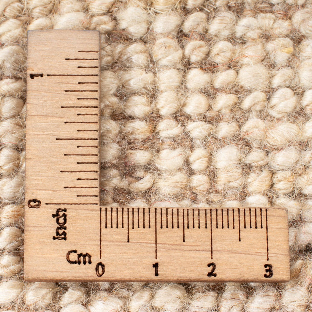 Dywan Gabbeh - perski - 60 x 40 cm - jasny beż