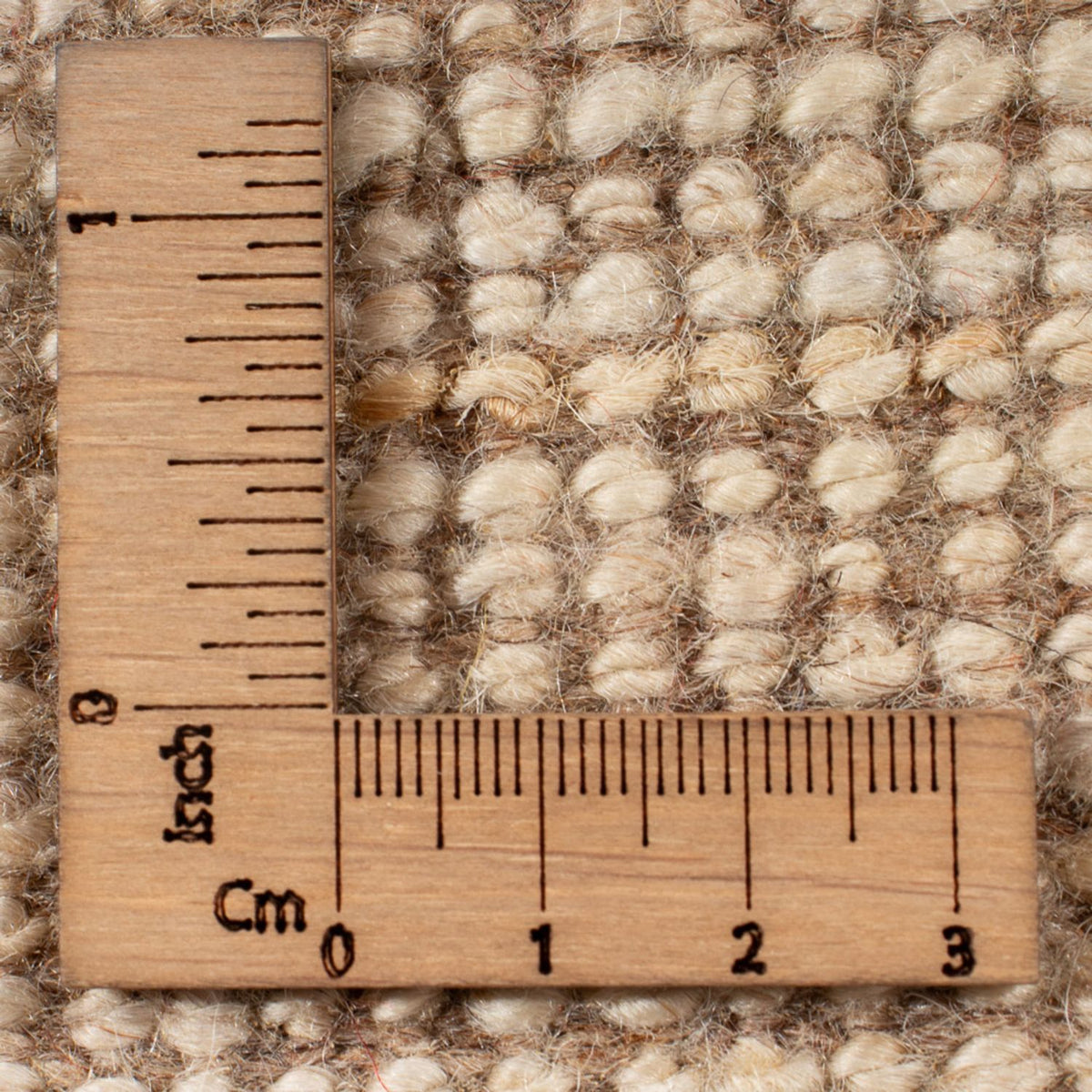 Dywan Gabbeh - perski - 60 x 40 cm - jasny beż