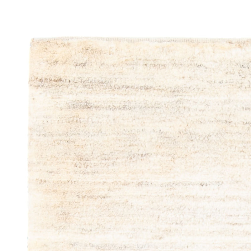 Dywan Gabbeh - perski - 127 x 83 cm - naturalna biel