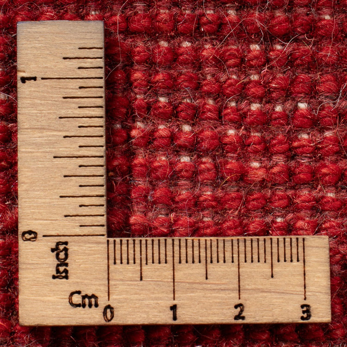 Dywan Gabbeh - perski - 123 x 76 cm - czerwony