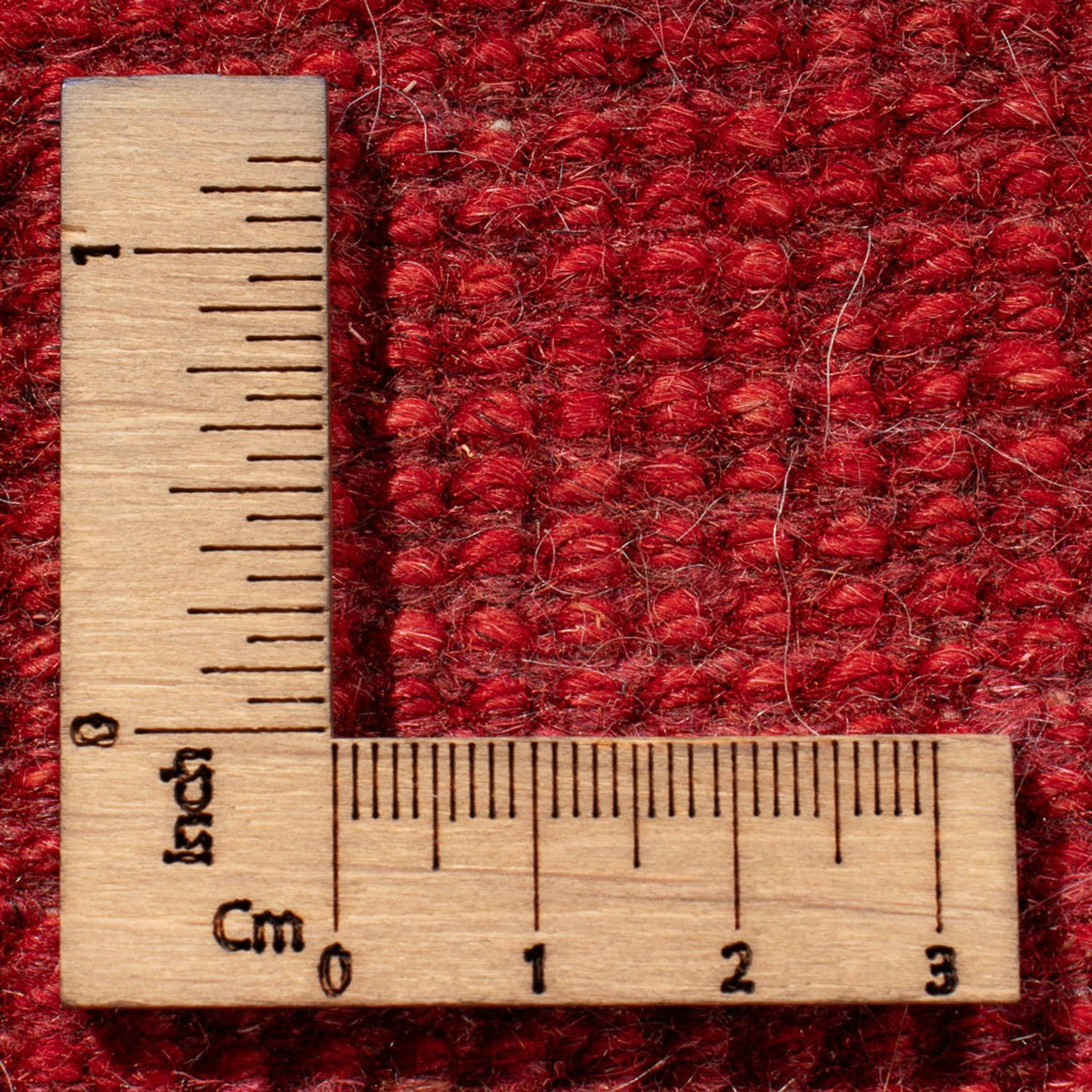 Dywan Gabbeh - perski - 121 x 80 cm - czerwony