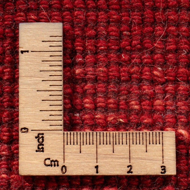 Dywan Gabbeh - perski - 122 x 81 cm - czerwony