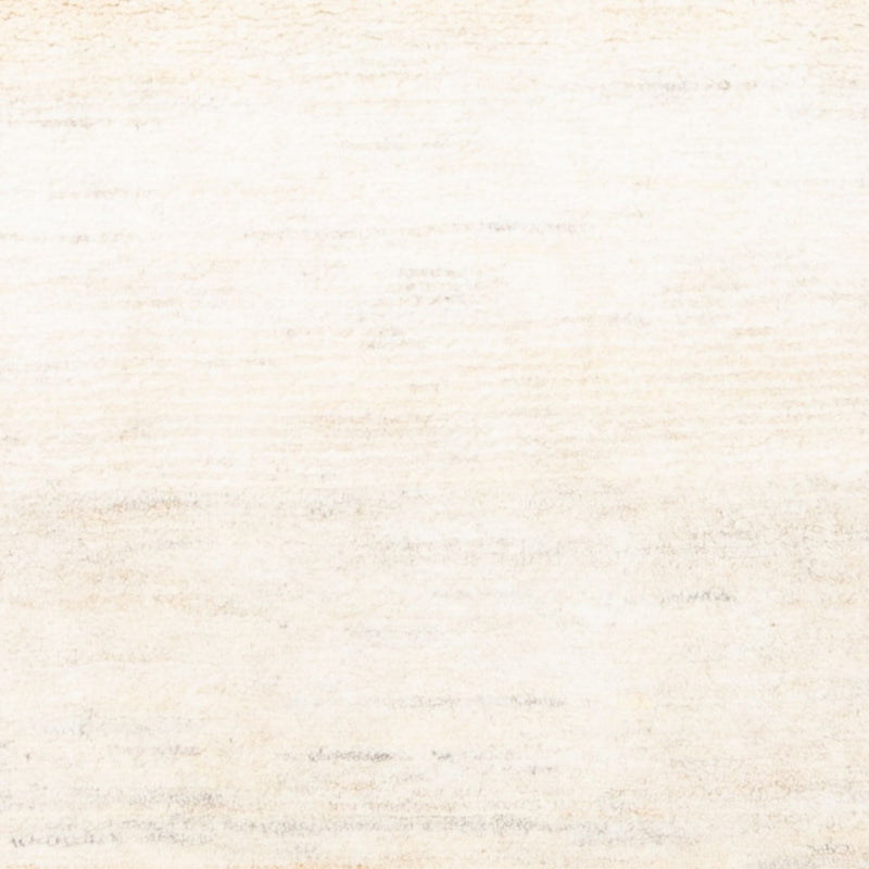 Biegacz Dywan Gabbeh - perski - 193 x 83 cm - naturalna biel