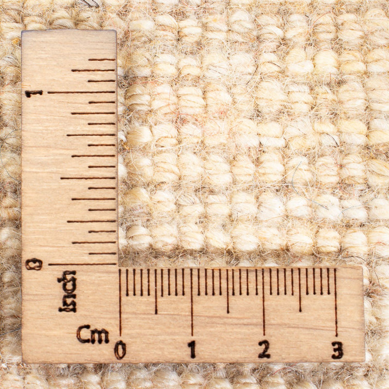 Biegacz Dywan Gabbeh - perski - 193 x 83 cm - naturalna biel