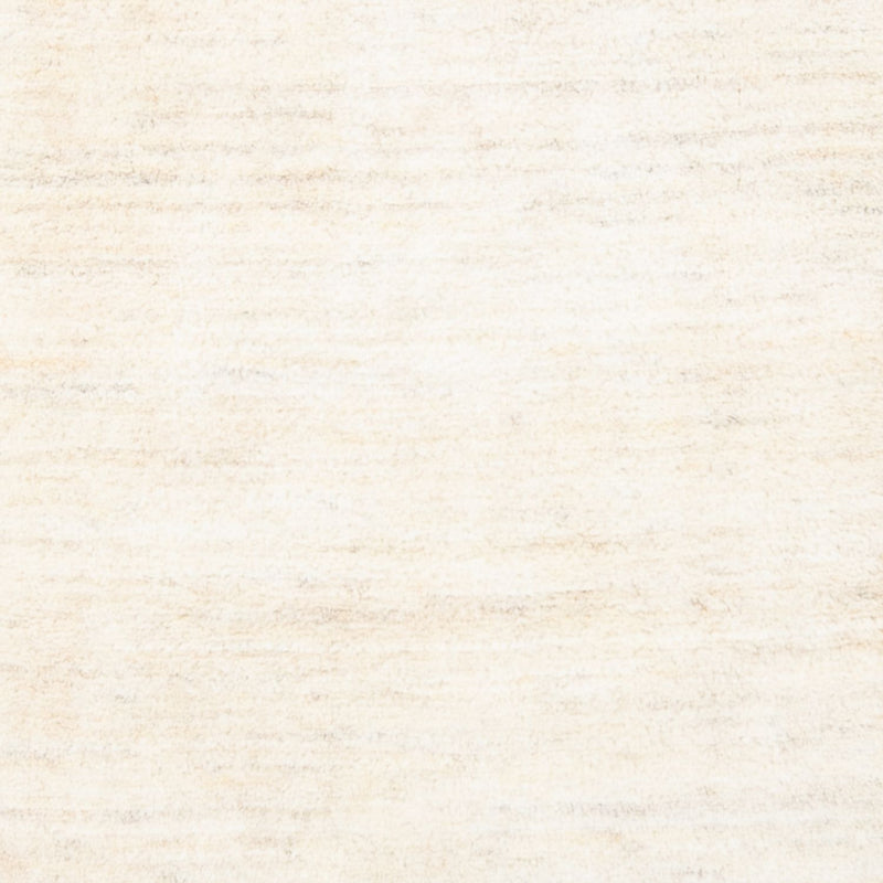 Biegacz Dywan Gabbeh - perski - 245 x 79 cm - naturalna biel