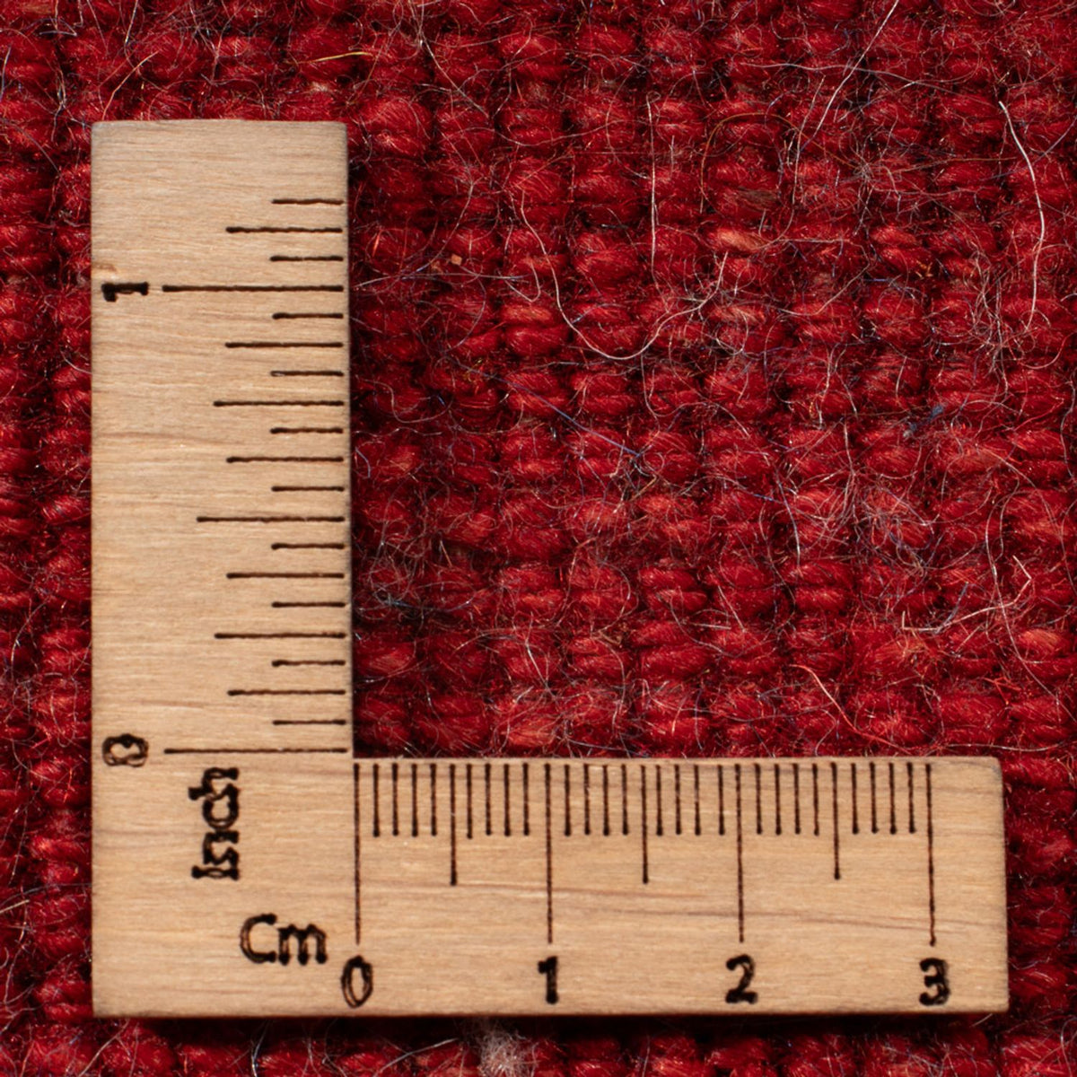 Dywan Gabbeh - perski - 83 x 63 cm - czerwony