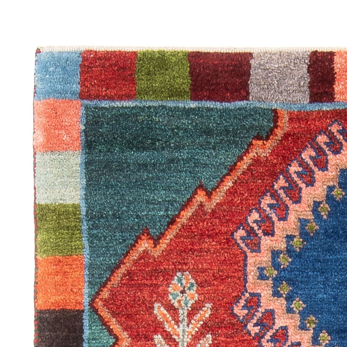 Gabbeh perski Dywan 149x94cm - Perserteppich Wollteppich