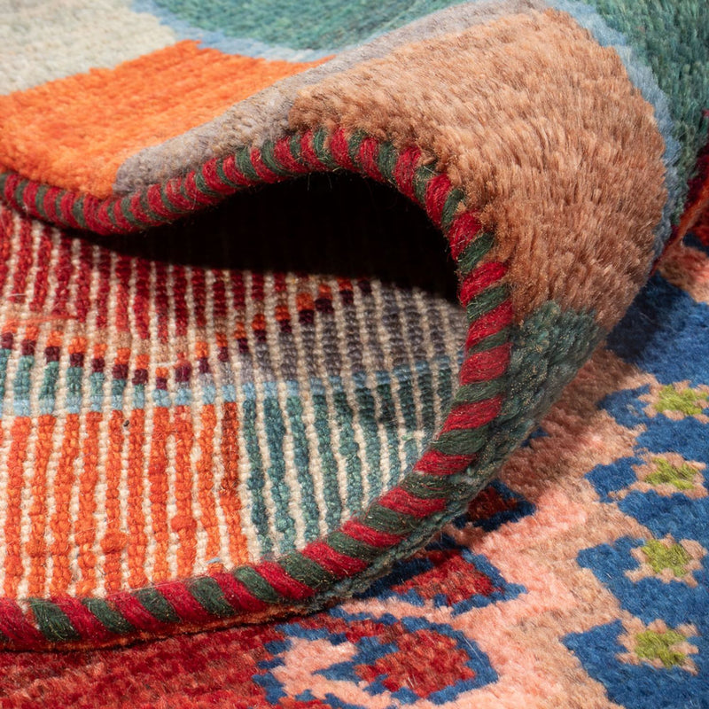 Dywan Gabbeh - perski - 149 x 94 cm - czerwony