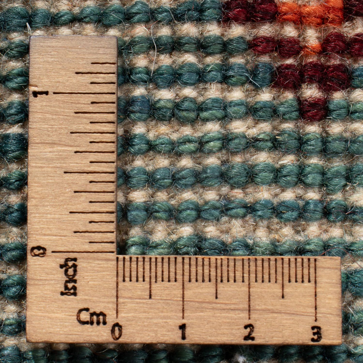 Dywan Gabbeh - perski - 149 x 94 cm - czerwony