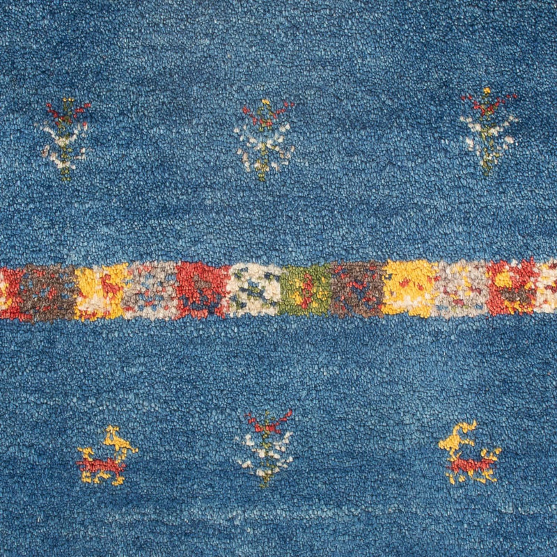 Dywan Gabbeh - perski - 92 x 65 cm - wielokolorowy