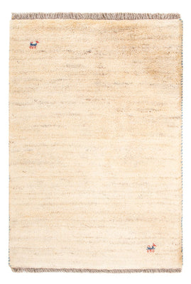 Dywan Gabbeh - perski - 86 x 60 cm - jasny beż