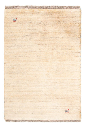 Dywan Gabbeh - perski - 86 x 60 cm - jasny beż