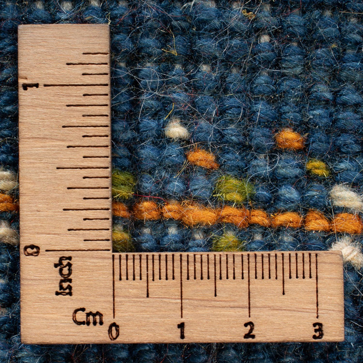 Dywan Gabbeh - perski - 89 x 59 cm - wielokolorowy