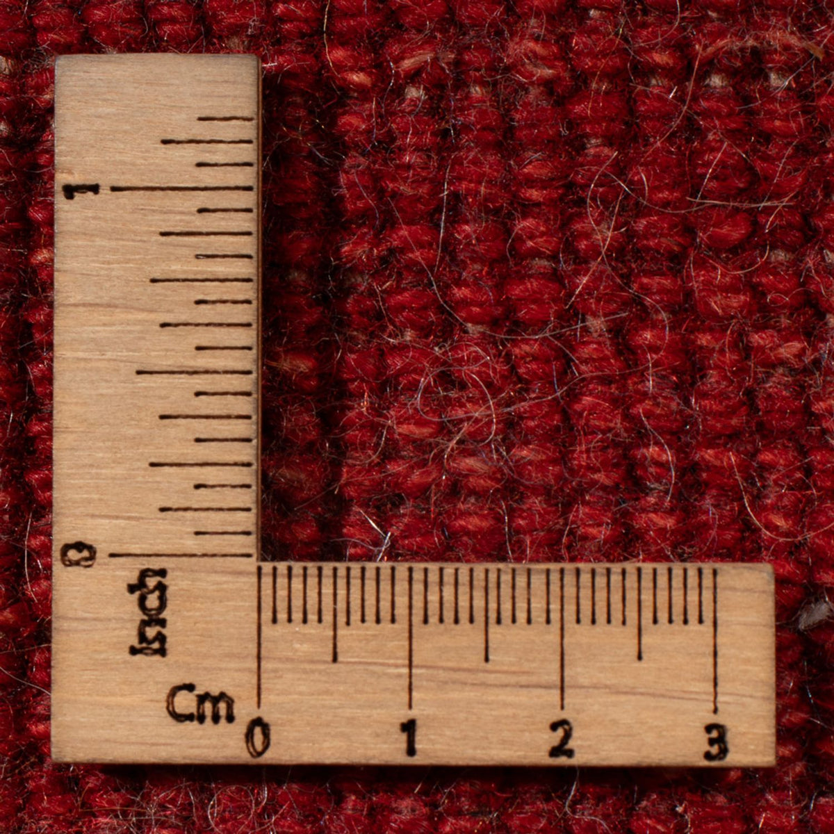 Dywan Gabbeh - perski - 86 x 60 cm - czerwony